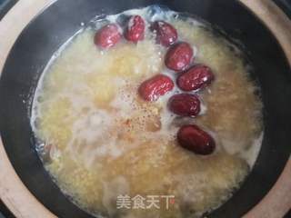 妈妈的味道:红枣桂圆小米粥的做法步骤:8