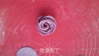 紫薯玫瑰花的做法步骤:7