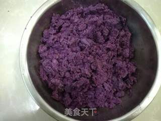 紫薯馅的做法步骤:3