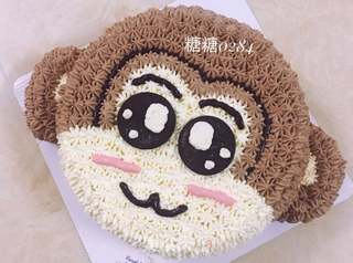 异形小猴子蛋糕的做法步骤:21