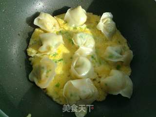 三鲜馄饨煎蛋的做法步骤:14