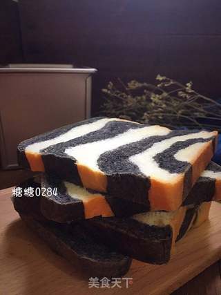斑马纹吐司的做法步骤:14