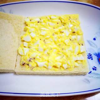 妈妈的味道——碎蛋三明治的做法步骤：8