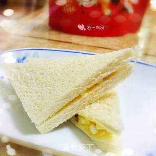 妈妈的味道——碎蛋三明治的做法步骤：9