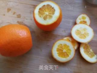 冰糖燕窝炖香橙的做法步骤:2