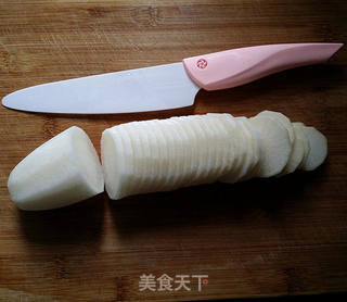 麻辣萝卜片的做法步骤:3