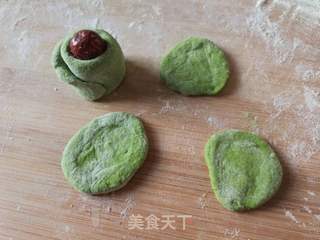 二十八蒸枣花之招财进宝的做法步骤:15