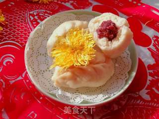 妈妈的味道:枣泥紫薯红豆柳叶包的做法步骤:17