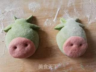菠菜奶牛的做法步骤:12