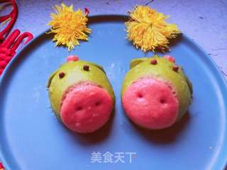 菠菜奶牛的做法步骤:16