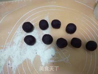 紫薯麻团的做法步骤:5