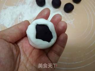 紫薯麻团的做法步骤:7