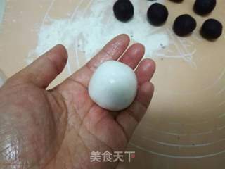 紫薯麻团的做法步骤:9
