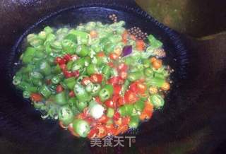 #吉祥年夜菜#代代有余双椒回锅带鱼的做法步骤:10