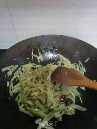 素炒芸豆丝的做法步骤：4