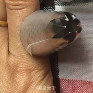 椰蓉淡奶油曲奇的做法步骤:7