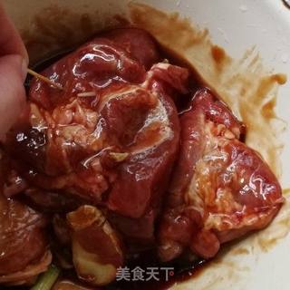 压力锅做叉烧的做法步骤:9