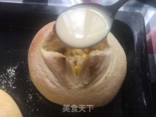 奶汁灌玉米土豆包的做法步骤:18