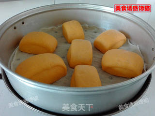 南瓜馒头的做法步骤:9