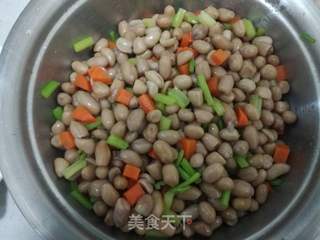 芹菜胡萝卜拌花生的做法步骤:11