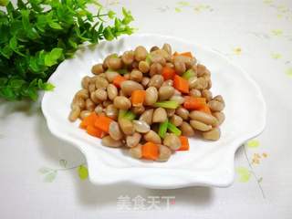 芹菜胡萝卜拌花生的做法步骤:12