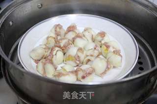 蒸蒸日上——百合蒸肉的做法步骤:10