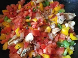 西班牙海鲜饭(Paella)的做法步骤:7