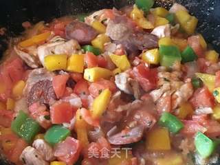 西班牙海鲜饭（Paella）的做法步骤：8