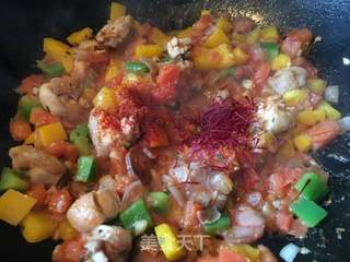 西班牙海鲜饭(Paella)的做法步骤:10