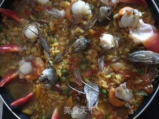 西班牙海鲜饭(Paella)的做法步骤:14