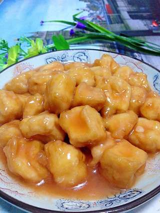 糖醋脆豆腐的做法步骤:16