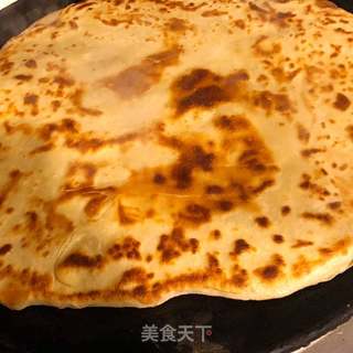 家常饼的做法步骤:10