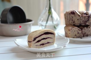 蓝莓酱荞麦花式馒头的做法步骤:18