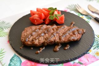 香煎牛排的做法步骤:4