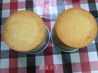 巧克力淋面水果蛋糕的做法步骤:14