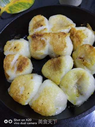 甜甜蜜蜜~煎粘豆包的做法步骤:4