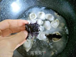 紫菜蛋花馄饨的做法步骤：4