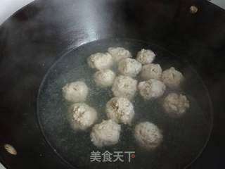 #年菜#小白菜豆腐肉圆汤的做法步骤：14