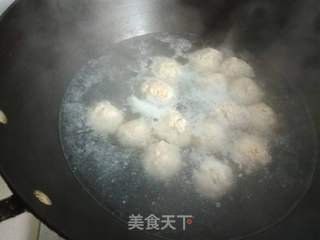 #年菜#小白菜豆腐肉圆汤的做法步骤:13