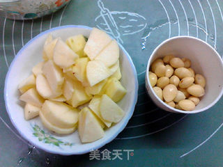 白果苹果银耳羹的做法步骤:5