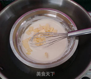 轻乳酪芝士蛋糕的做法步骤:4