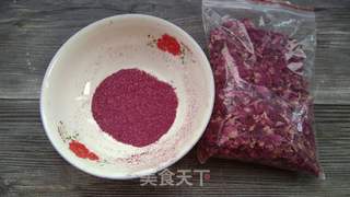 玫瑰蛋白糖的做法步骤:2
