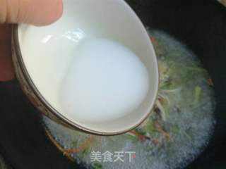 五彩素烩汤的做法步骤:12