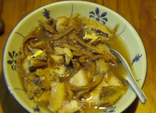 潮音潮人:菜脯丝炖乖补干的做法步骤:6