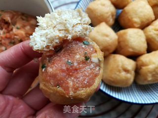 酿油豆腐——团团圆圆的做法步骤:11