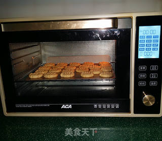 花生酱网格小饼干的做法步骤:11