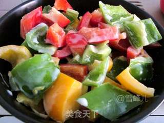 彩椒沙拉的做法步骤:5
