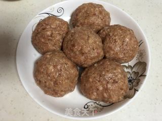 四喜丸子的做法步骤:8