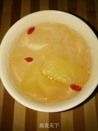 苹果银耳糖水的做法步骤:6