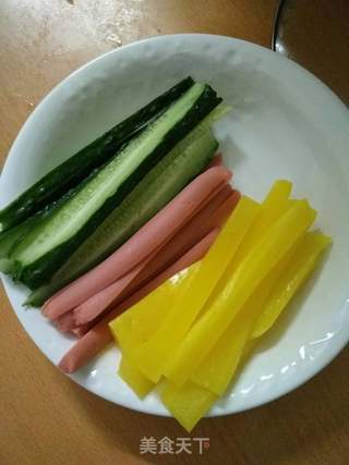 #花样美食#清新小卷的做法步骤:4